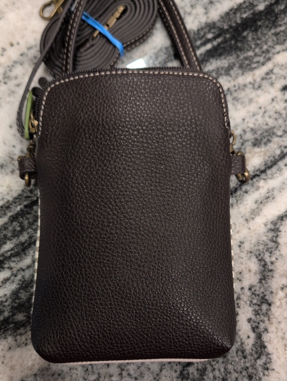 Chala Red Panda Appliqué Crossbody Phone Convertible Bag - Picture 2 of 5